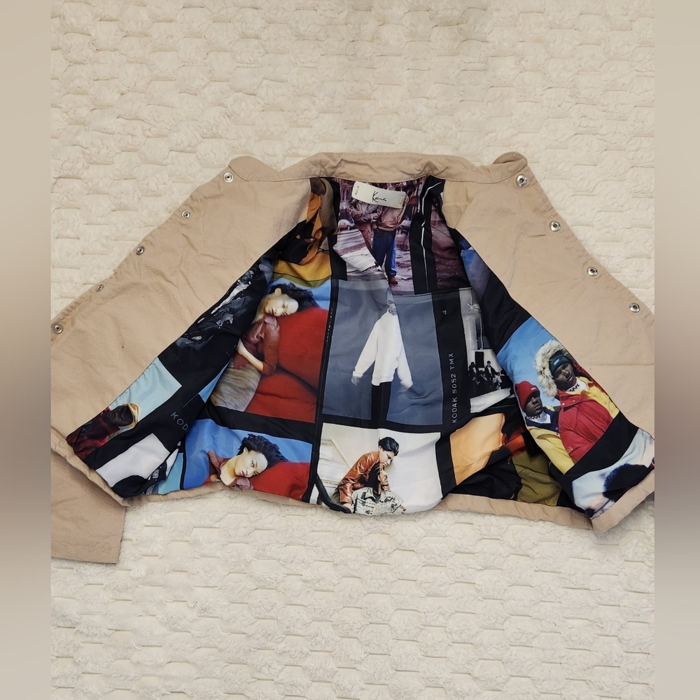 Karl Kani Tan Utility Jacket and Pants Set
